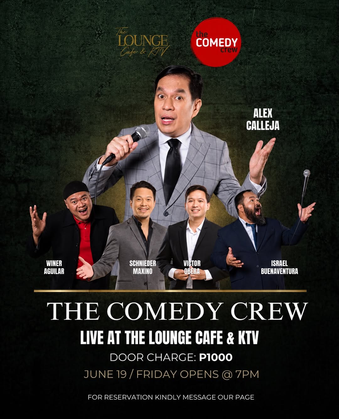 The Comedy Crew Live at The Lounge